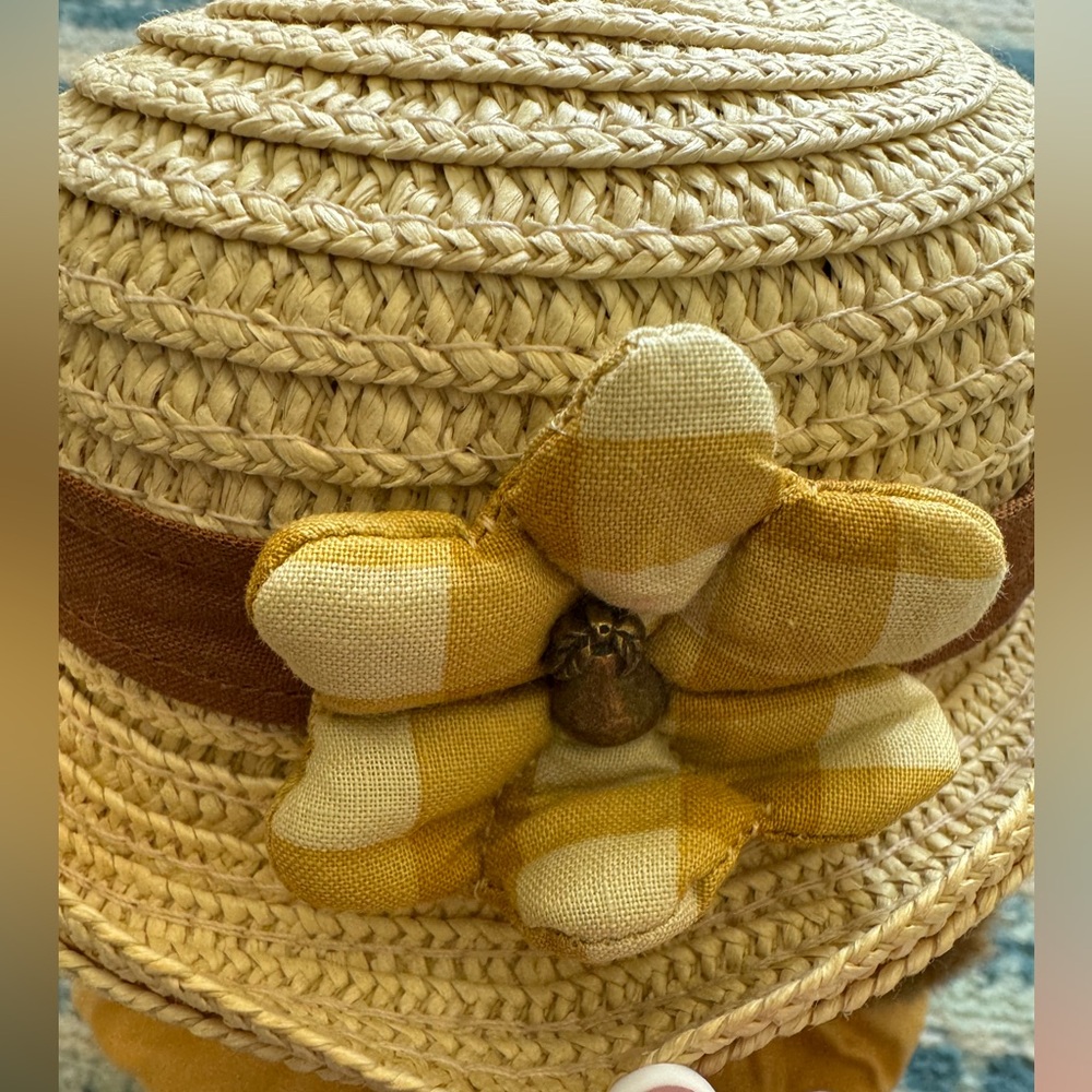 Boyds Bears Plush with Dress and detail Hat. Charming for collection or decor - Picture 4 of 6